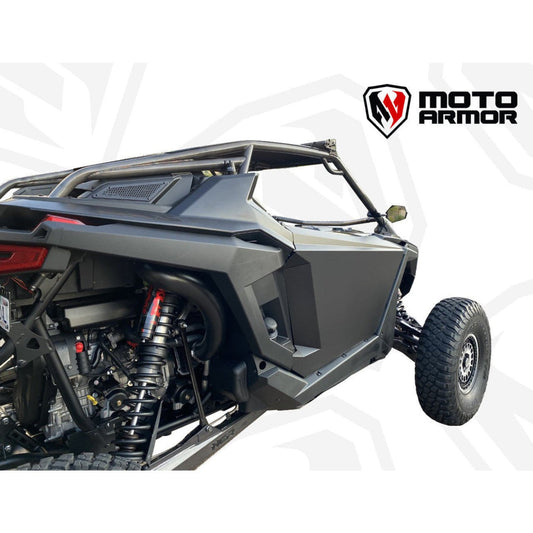 Moto Armor Polaris RZR Pro / Turbo R Aluminum Doors - MA-RZPRO2-RAW