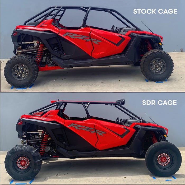 Sdr Motorsports Polaris Rzr Pro Xp 4 Raw Sport Shorty Cage - 730601