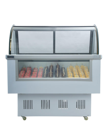 Chef AAA , Commercial  47" 160 Popsicle Ice Cream Freezer Case - 1.2LDF