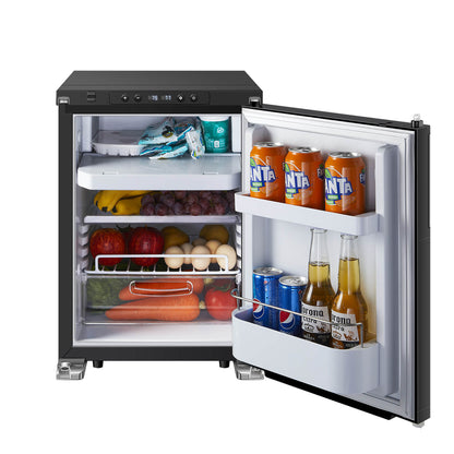 BODEGA 12 Volt RV Refrigerator 45L/1.6cu.ft RV Fridge and Freezer