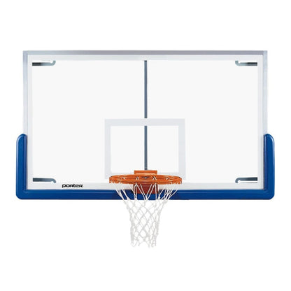 Porter 72"X42" Glass Pro Strut Basketball Backboard Package 20410CXX