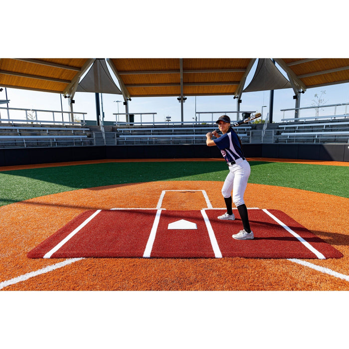 Portolite 12’x6’ SpikeTek Full Batter's Mats