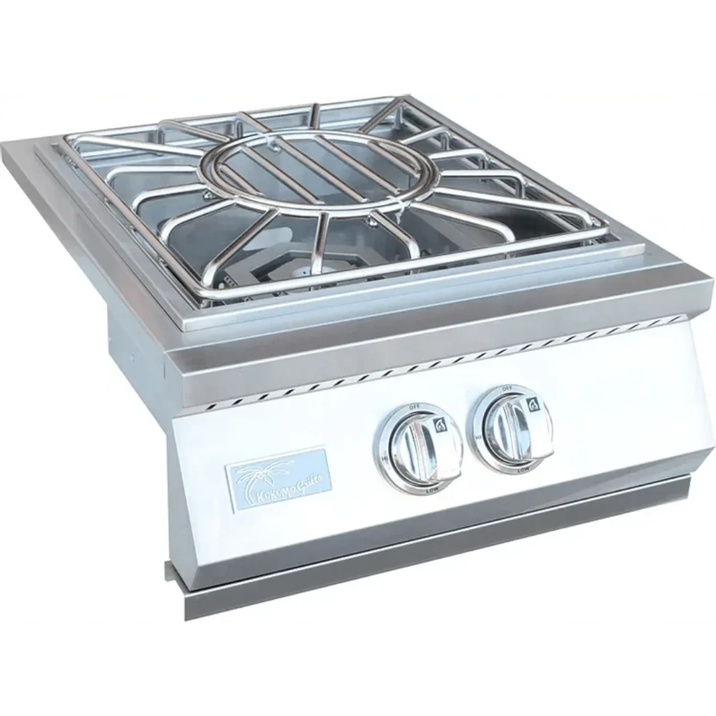Kokomo Built-in Power Burner with Removable Grate for Wok - KO-PB