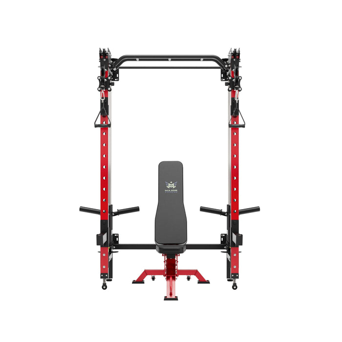 MAJOR FITNESS All-In-One Home Gym Folding Power Rack Lightning F35 - F35BL