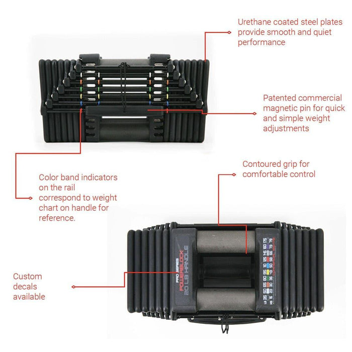 PowerBlock Commercial Pro Series 125 - 55593