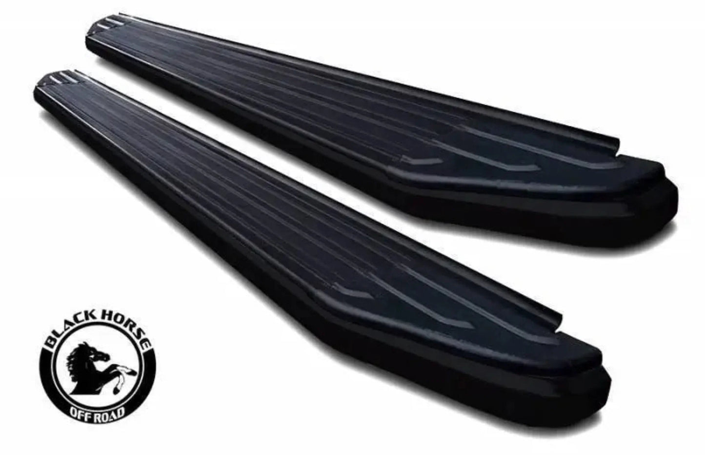Black Horse PR-T585BK Peerless Running Boards - BLKPRT585BK