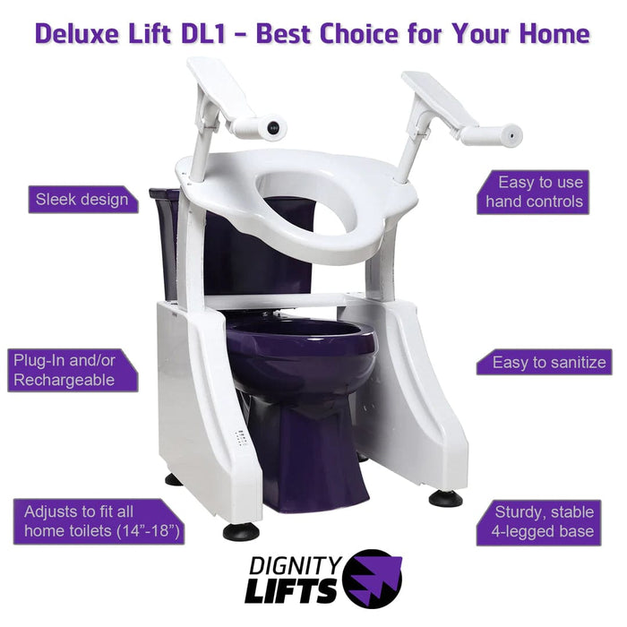 Dignity Lifts Deluxe Toilet Lift - DL1