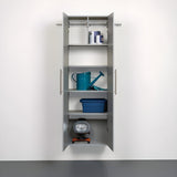 Prepac HangUps 24 inch Large Storage Cabinet - Available in 3 Colors - GSCW-0706-2K