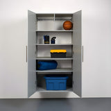 Prepac HangUps 36 inch Large Storage Cabinet - Available in 3 Colors - GSCW-0708-2K