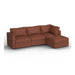 Lovesac – 4 Seats + 5 Sides Rained Chenille & Lovesoft – Terracotta - BB6484111