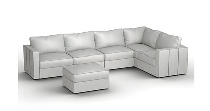 Lovesac – 6 Seats + 8 Sides Luxe Chenille & Standard Foam – Tonal Sterling - BB6484151