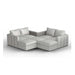 Lovesac – 7 Seats + 8 Sides Luxe Chenille & Lovesoft – Tonal Sterling - BB6484204