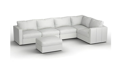 Lovesac – 6 Seats + 8 Sides Corded Velvet & Standard Foam – Sky Grey - BB6484143
