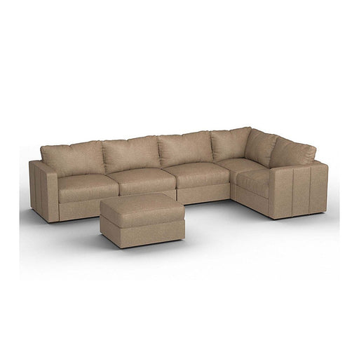 Lovesac – 6 Seats + 8 Sides Combed Chenille & Standard Foam – Taupe - BB6484107