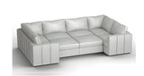 Lovesac – 8 Seats + 10 Sides Luxe Chenille & Lovesoft – Tonal Sterling - BB6484173