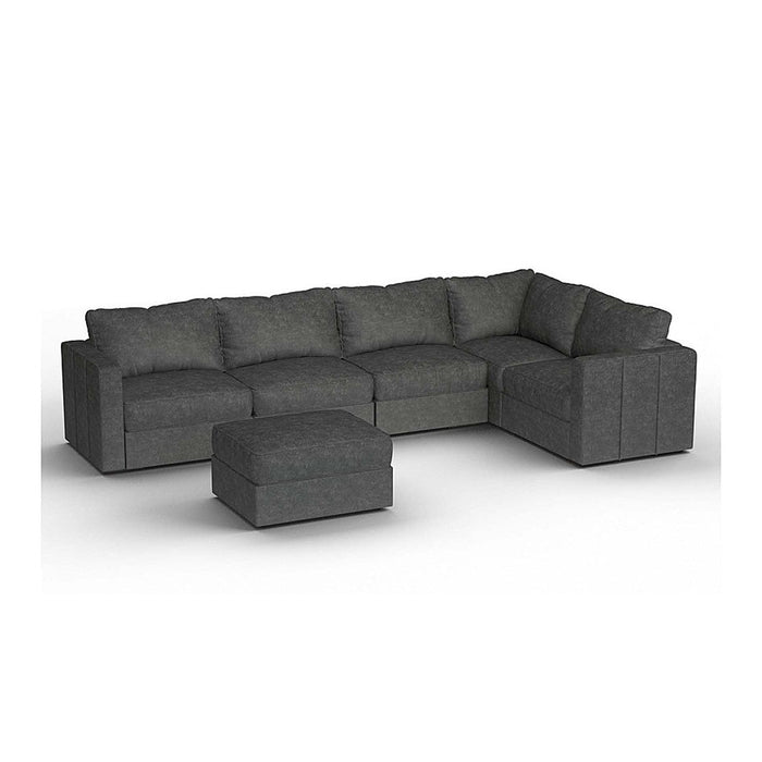 Lovesac – 6 Seats + 8 Sides Corded Velvet Lovesoft – Charcoal Grey - BB6484150