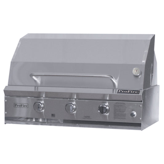 ProFire Briquette Series 36-Inch Built-In Grill Head - BQPF36G-P