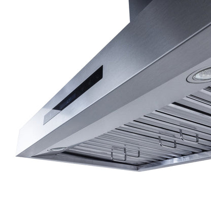 Proline King Air Stainless Steel Wall-Mounted Range Hood, 550/1200 CFM, Dream Home Series – PLSW KING AIR.30 BLACK