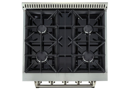 Proline PLSR 30" Gas Range, 15,000 BTUs - PLSR 30GG
