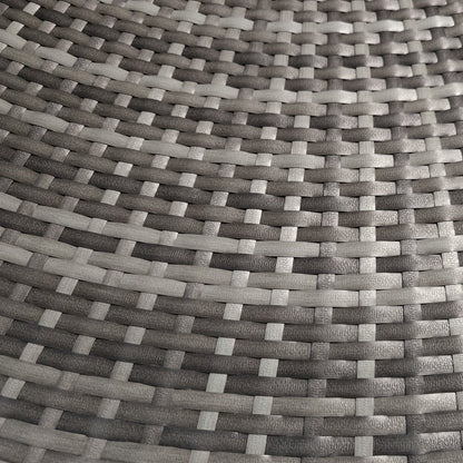 Outsunny 4-Piece Round Convertible Daybed with Adjustable Canopy, Sectional Sofa, 2 Chairs, Table, Dark Blue - 862-021V01DB