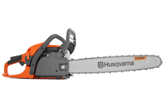 Husqvarna 450 Rancher Chainsaw - 50.2cc Gas Engine with 20in Guide Bar for Farm and Ranch - 970613120