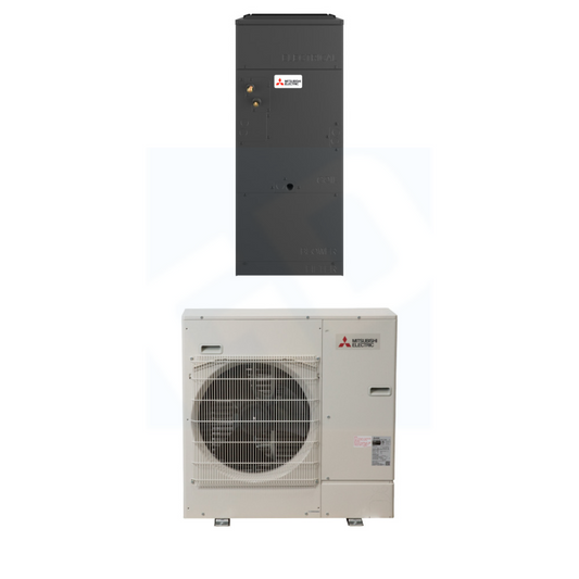 Mitsubishi  24,000 BTU 19.2 SEER2 Multi-Position Air Handler Cooling Only System - R454B - PVAAA24NL/PUYAH24NL
