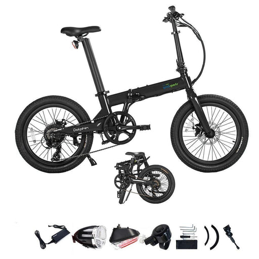 QualiSports Qualibike Dolphin 36V/14Ah 350W Folding Electric Bike