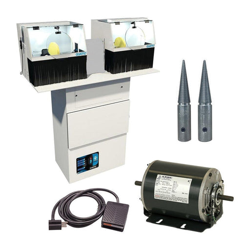 Quatro Premium High Pressure SuperFlow Workstation-With Arbe DSM-100 1/2 HP Polishing Motor - 1-0031-4006