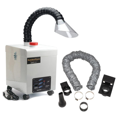 Quatro SPB-560-1T-K SolderPure Combo Solder/Rhodium Fume Extractor-110V - 147.630