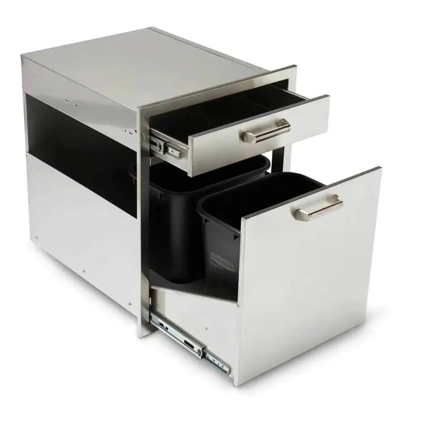Quivira Trash and Recycle Rollout with Single Drawer - 12025667