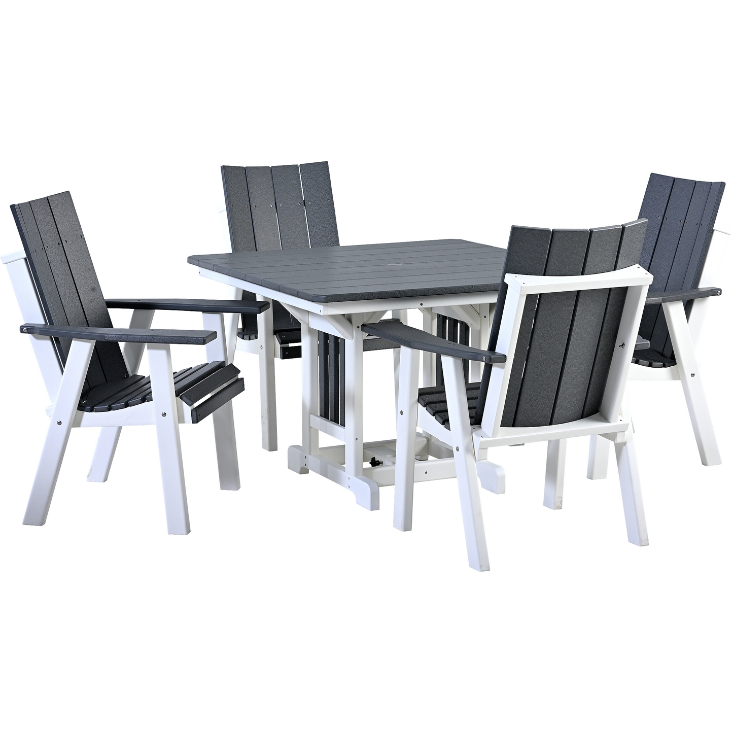 QW Amish Adirondack 44x44 Table (Select Height) - 121L-RHT4444