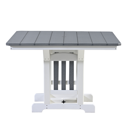 QW Amish Adirondack 44x44 Table (Select Height) - 121L-RHT4444