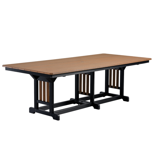QW Amish Adirondack 44x96 Table (Select Height) - 121L-RHT4496