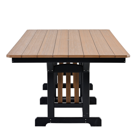 QW Amish Adirondack 44x96 Table (Select Height) - 121L-RHT4496
