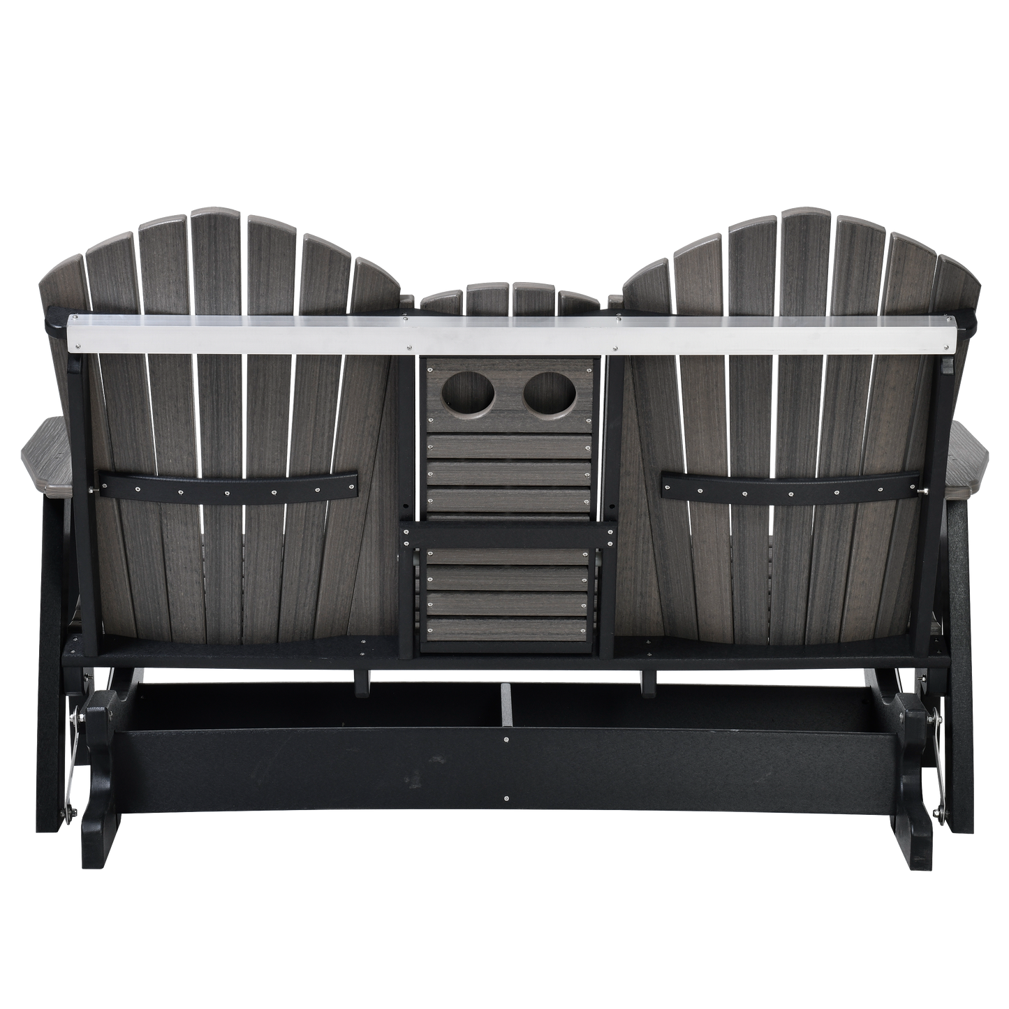 QW Amish Adirondack 5ft Glider with Folding Tray - 121L-AHBGS6000