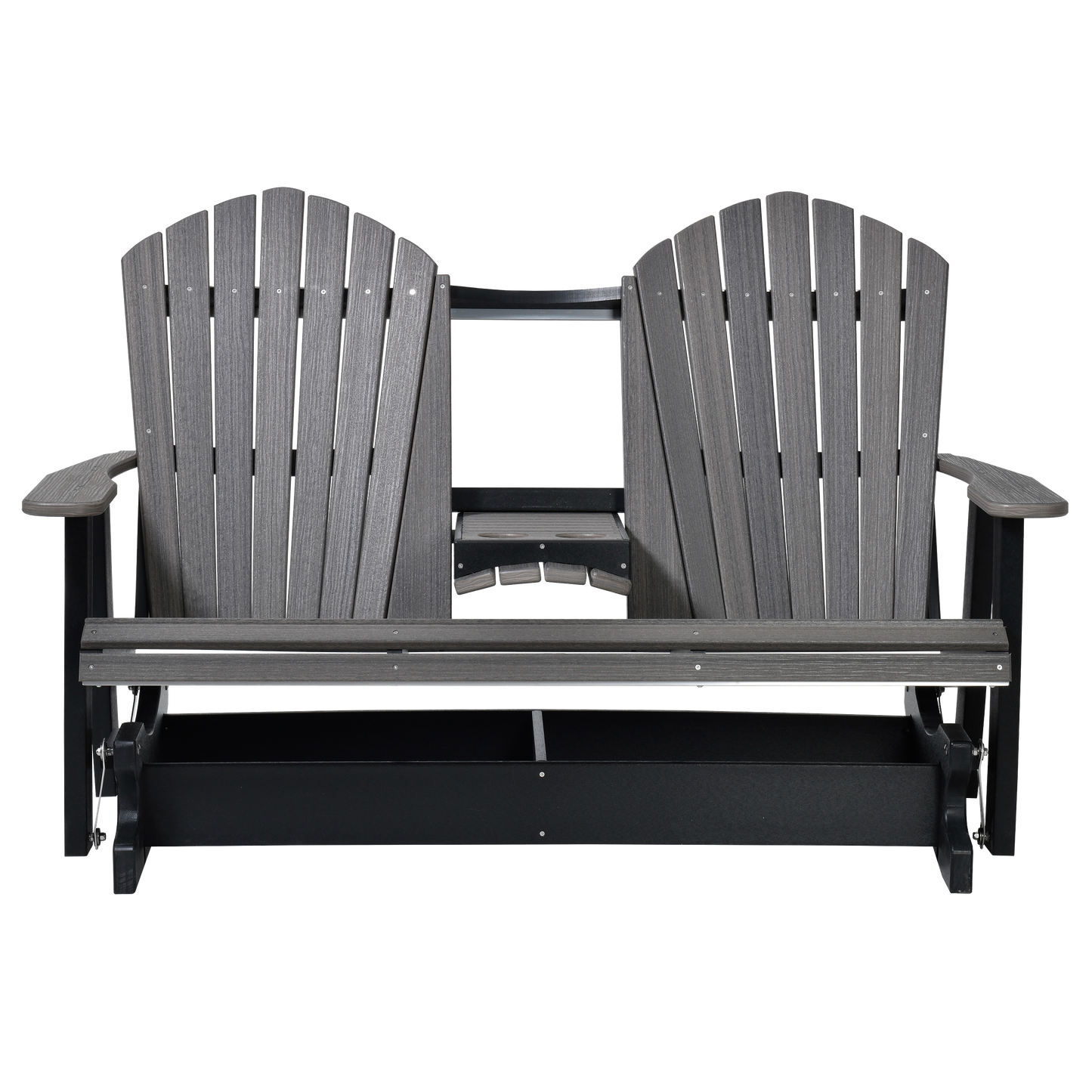 QW Amish Adirondack 5ft Glider with Folding Tray - 121L-AHBGS6000