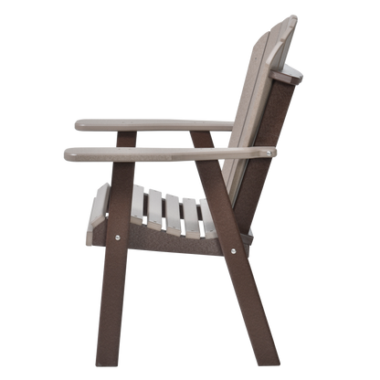 QW Amish Adirondack 5pc Round Dining Set - 121L-RT0048|4-ADIRDC