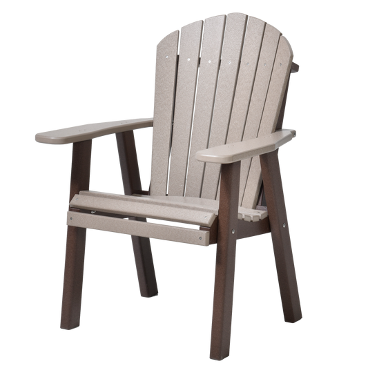 QW Amish Adirondack 5pc Round Dining Set - 121L-RT0048|4-ADIRDC