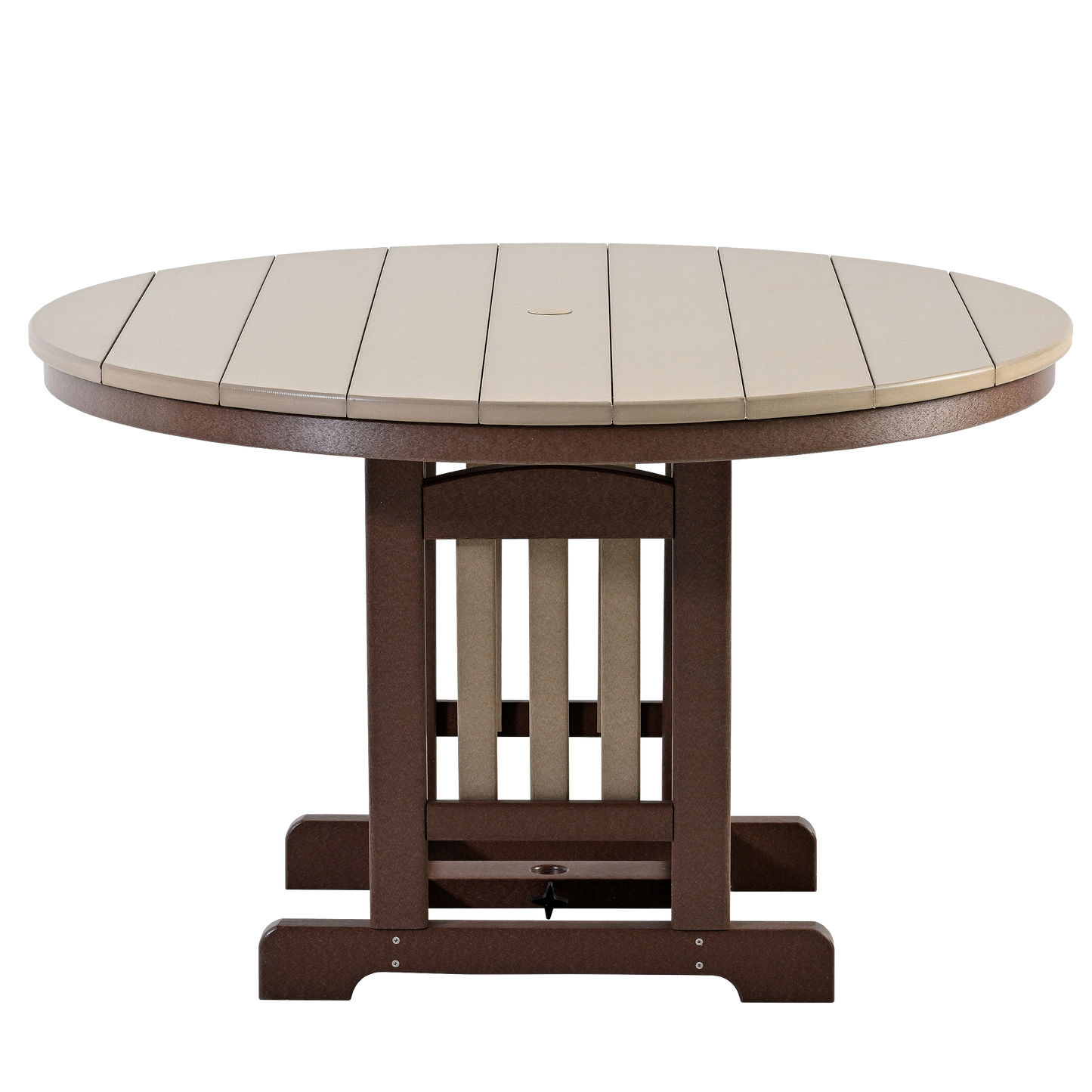 QW Amish Adirondack 5pc Round Dining Set - 121L-RT0048|4-ADIRDC