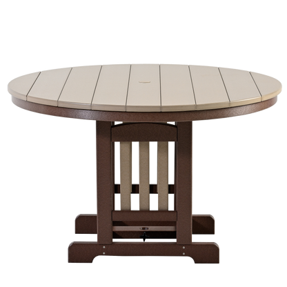 QW Amish Adirondack 5pc Round Dining Set - 121L-RT0048|4-ADIRDC