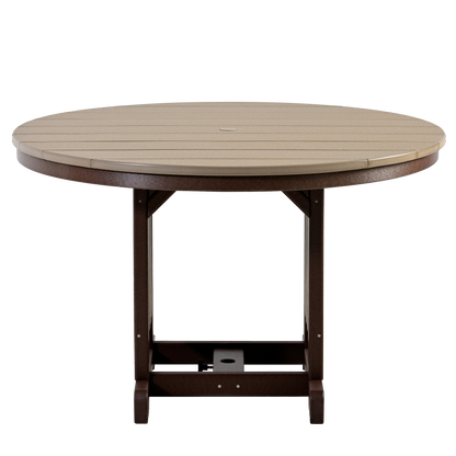 QW Amish Adirondack 5pc Round Dining Set - 121L-RT0048|4-ADIRDC