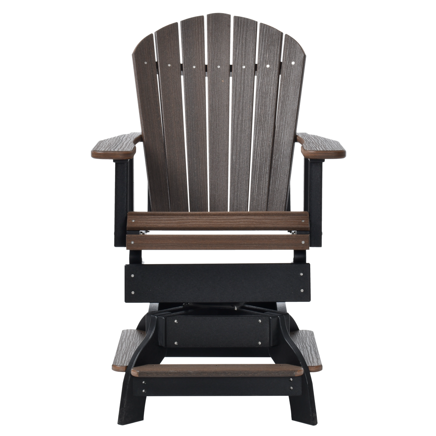 QW Amish Adirondack Swivel Counter Chair w/ Spring - 121L-ADIRCCS-SPR