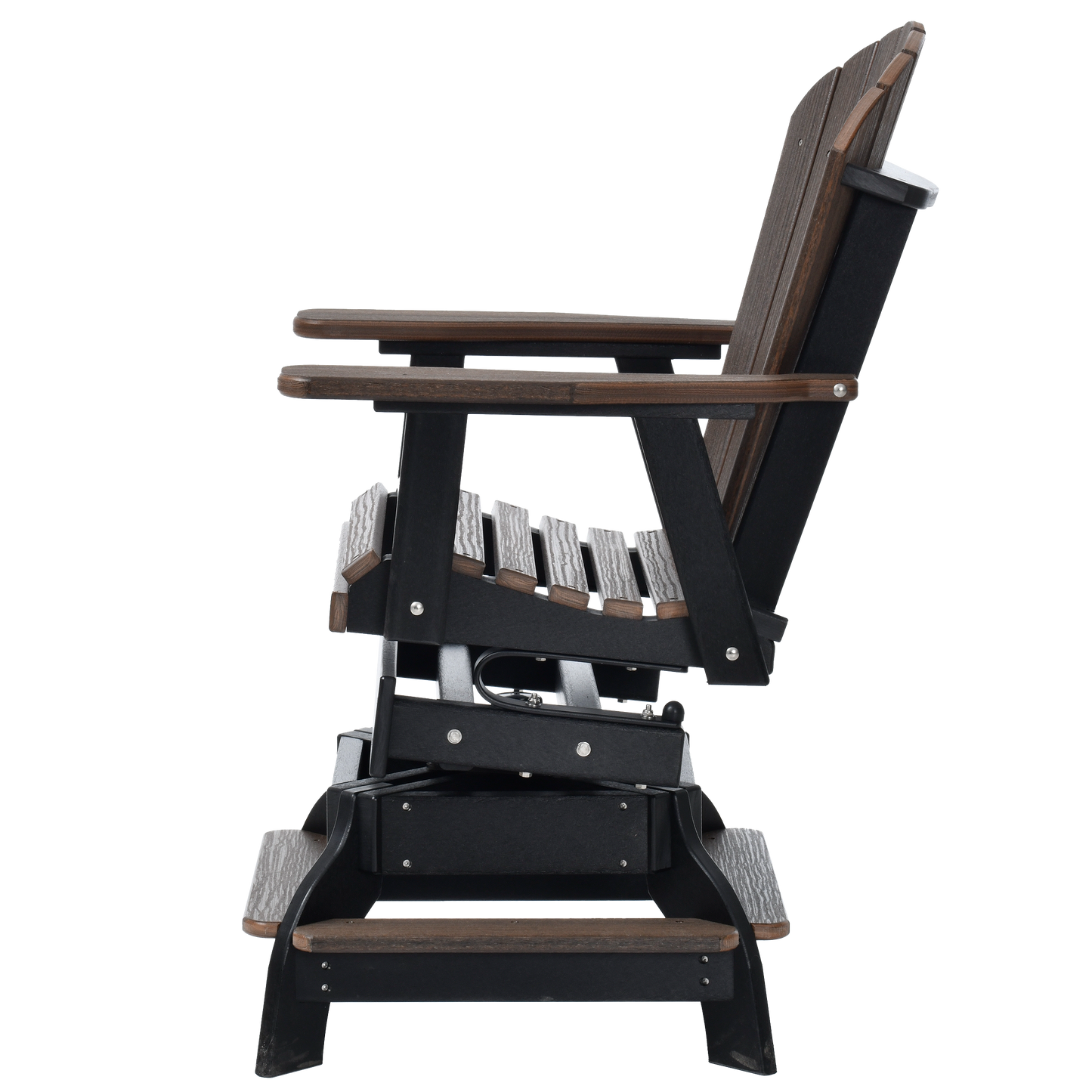QW Amish Adirondack Swivel Counter Chair w/ Spring - 121L-ADIRCCS-SPR