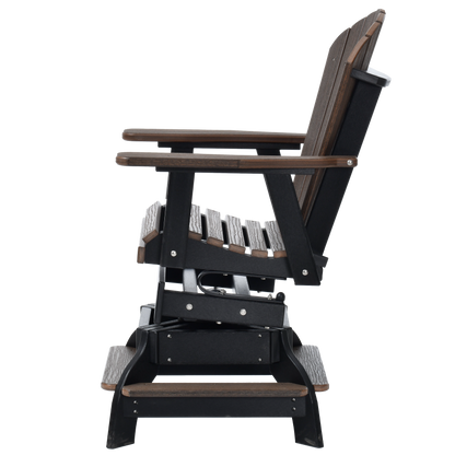 QW Amish Adirondack Swivel Counter Chair w/ Spring - 121L-ADIRCCS-SPR