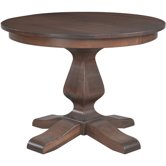 QW Amish Ashley Single Pedestal Table - 371Y-ASHLEY-SINGLE