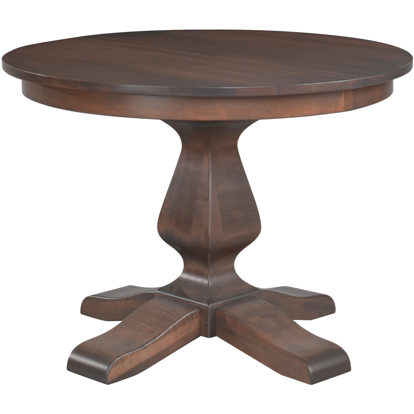 QW Amish Ashley Single Pedestal Table - 371Y-ASHLEY-SINGLE