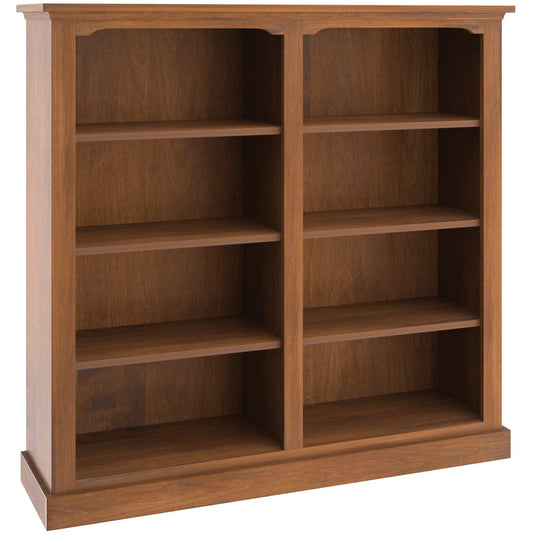 QW Amish Aspen 48"W Bookcase (choose your height) - 870K-HD-21