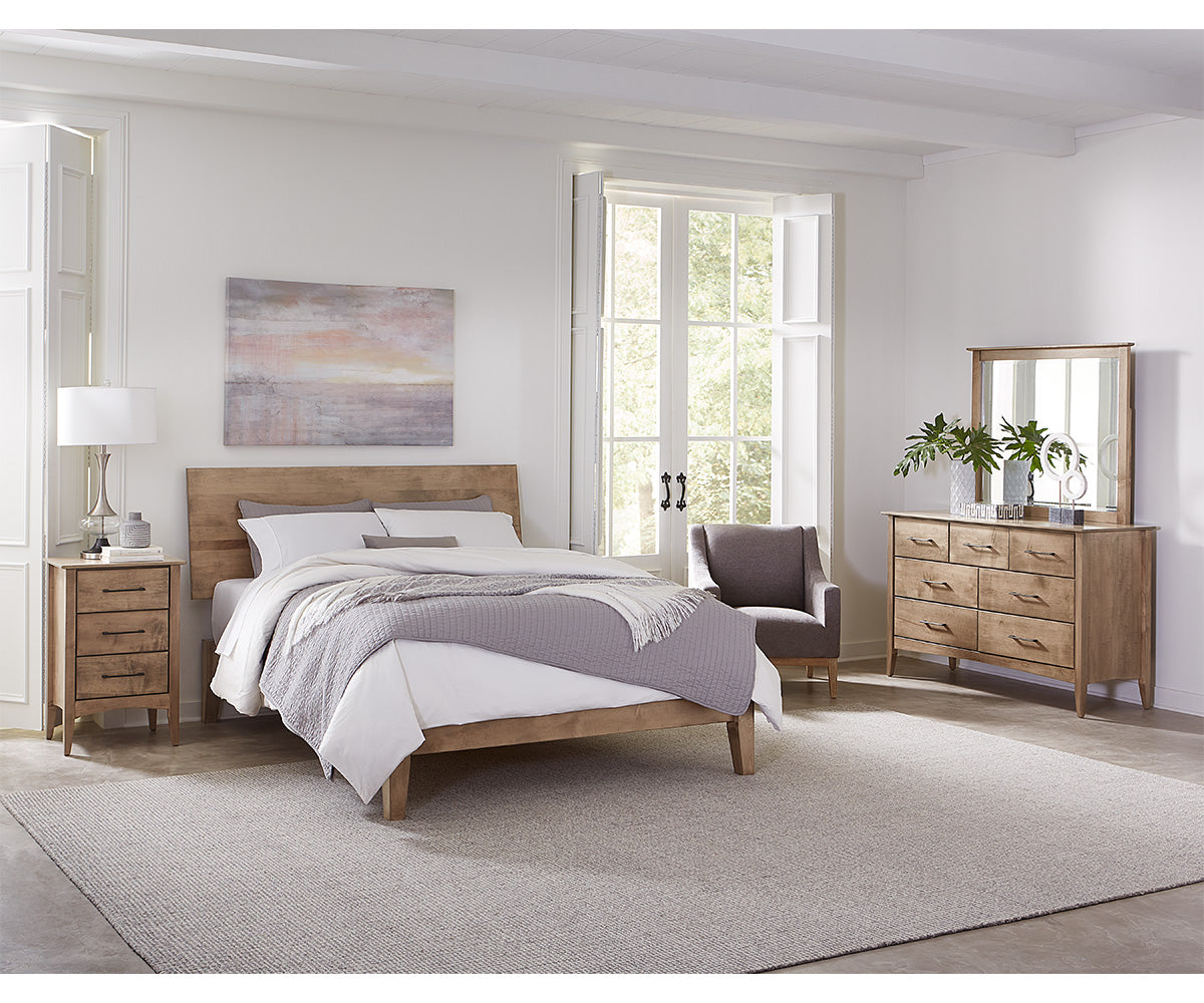QW Amish Atlantic Bed - 933T-036K