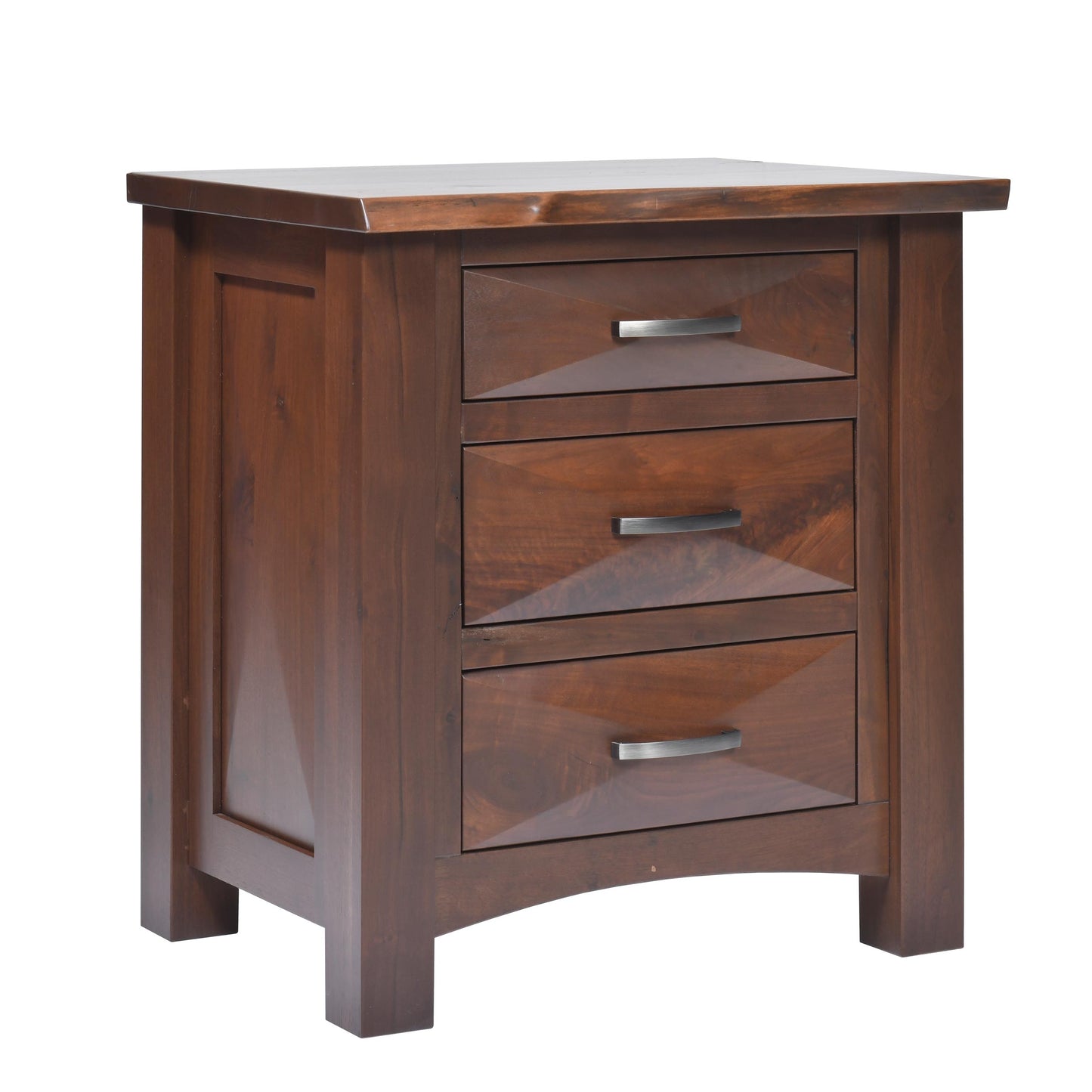 QW Amish Atley Live Edge 5pc Set w/ Storage Bed - 857W-ATL-5PC-LE-STORAGE-FU