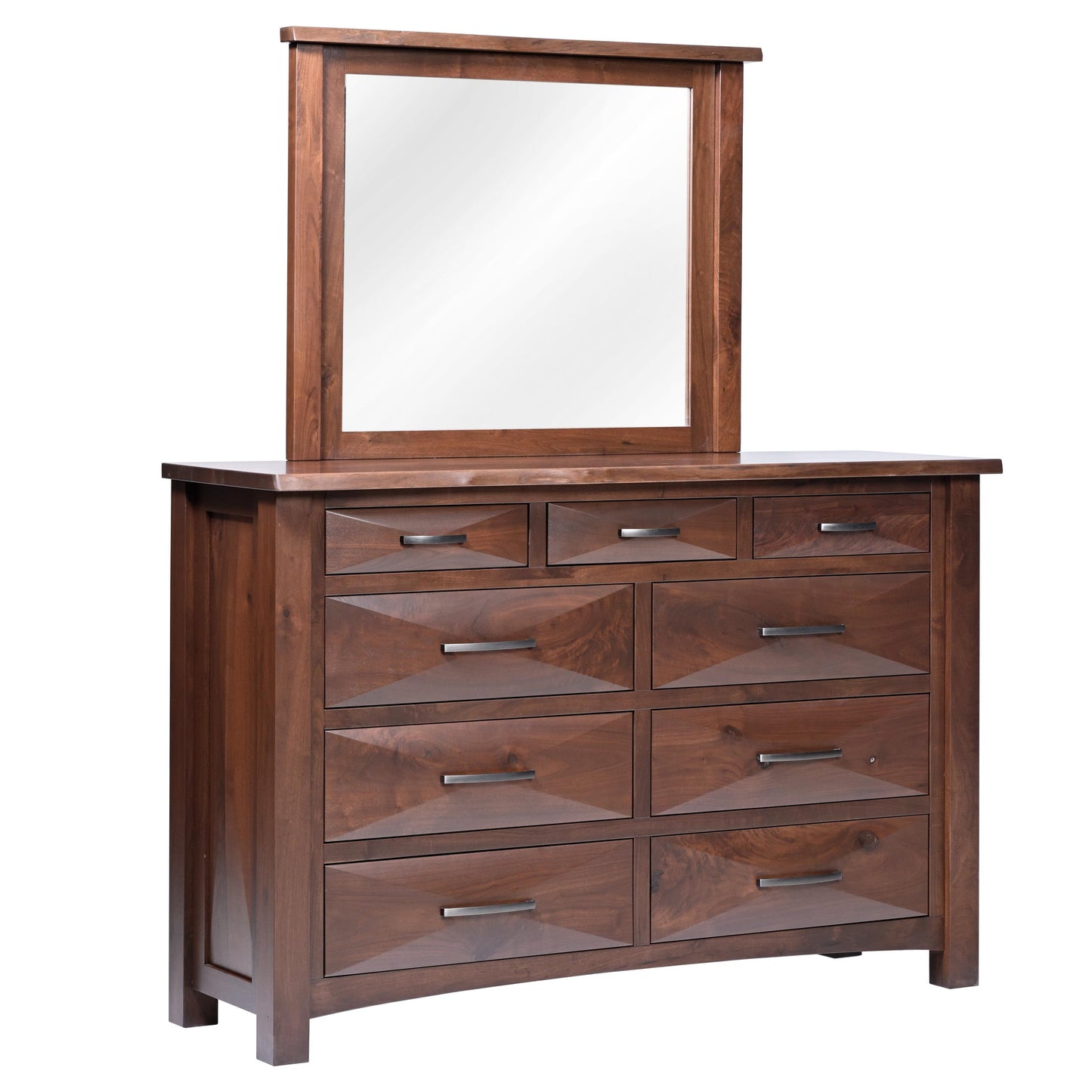 QW Amish Atley Live Edge 5pc Set w/ Storage Bed - 857W-ATL-5PC-LE-STORAGE-FU